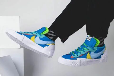 Sacai x nike blazer
