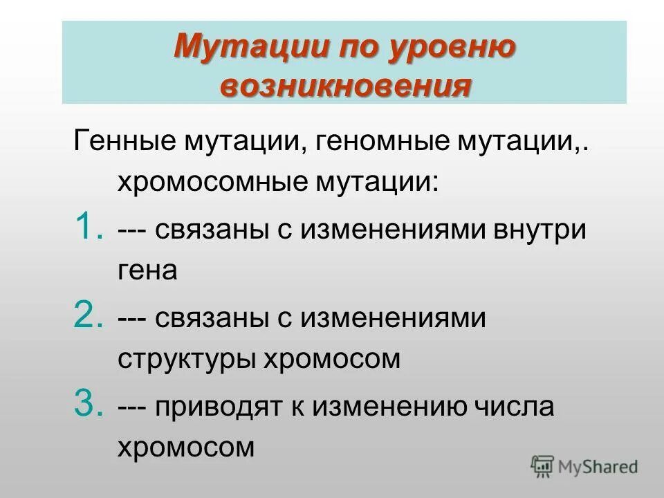 Мутации по уровню возникновения. Связаны с изменениями внутри Гена. Генные мутации связаны с изменением. Классификация мутаций генные хромосомные геномные.