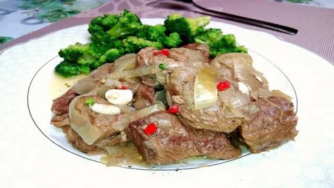 Мясо по кремлевски в казане из свинины