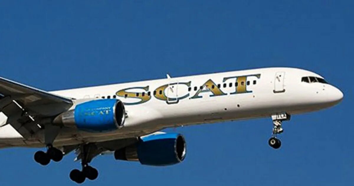 Dv рейс. Боинг 757-300 скат. Самолет скат 830. Scat авиакомпания. Scat airlines 737-800.