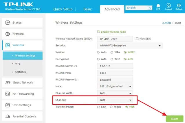 Изменить канал wifi. Как сменить канал на роутере tp-link. как поменять канал на роутере tp-link. как сменить канал wifi на роутере tp-link. как поменять канал на роутере.