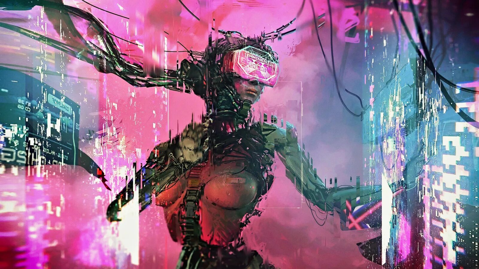 Киберпанк 2.0. Киберпространство киберпанк 2077. Ребекка киберпанк. Cyberpunk 2077 киборги. Киберпанк 2077 киборги.