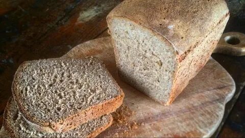 Хлеб пшеничный на закваске из цельнозерновой муки