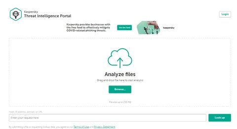 Opentip kaspersky