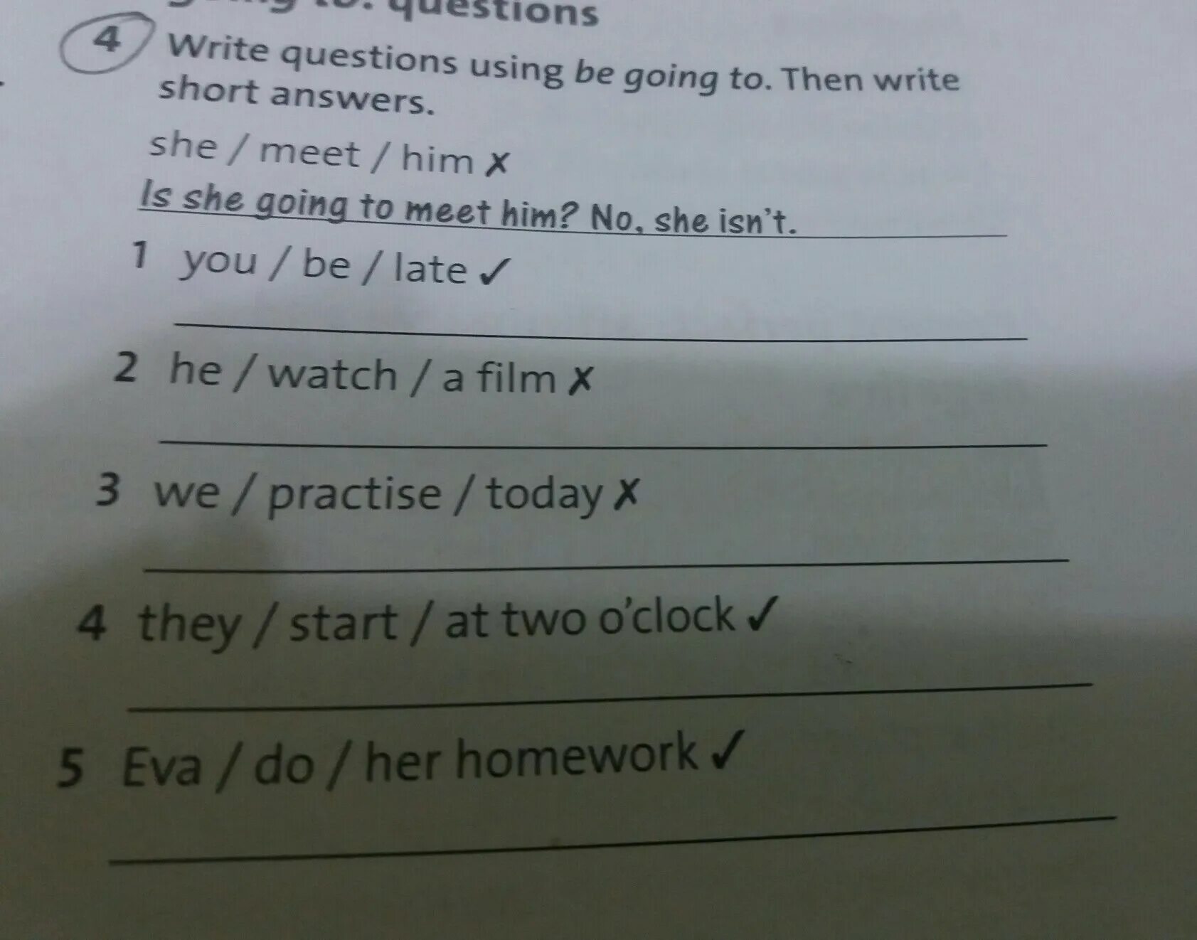 Write questions use the present continuous. Write questions задание. Questions and short answers. Match the questions to the answers 5 класс. Write questions and answers.