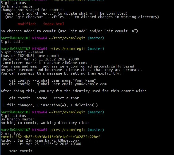 Git консоль команды. Git commit amend. Git add git commit. Git changes.