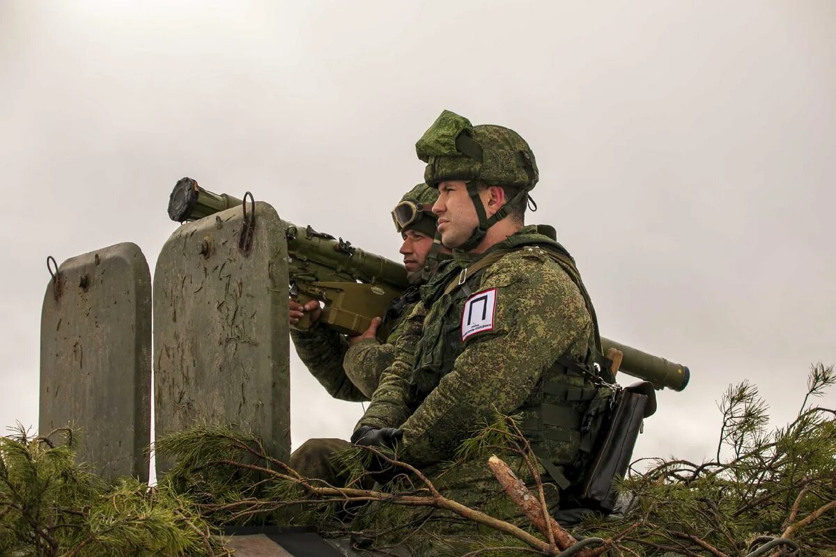 Военнослужащие. 8-Я Гвардейская общевойсковая армия. Полковая тактическая группа. 488-Го полка ЗВО.