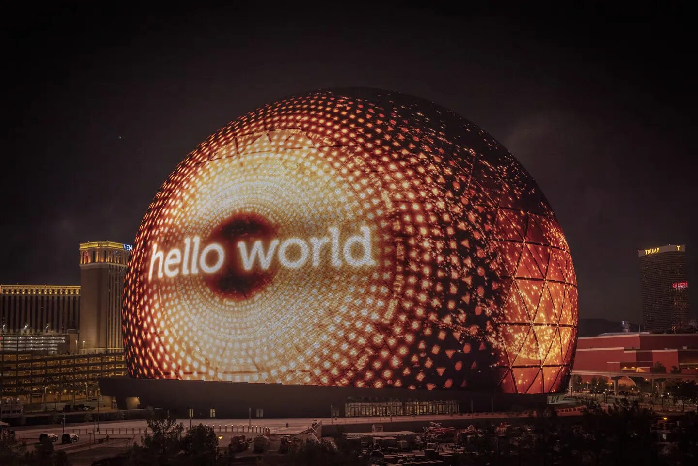 Vegas sphere. Vegas sphere