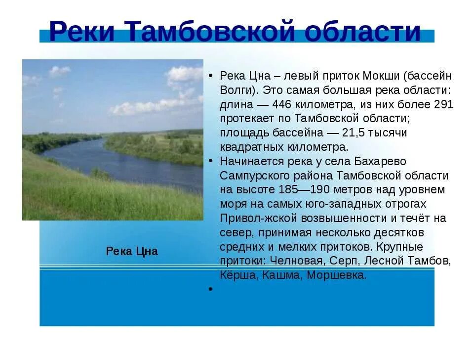 Реки и озера Тамбовской области. Водные объекты Тамбовской области. Внутренние воды Тамбовской области. Крупные озера Тамбовской области. Роль рек и озер