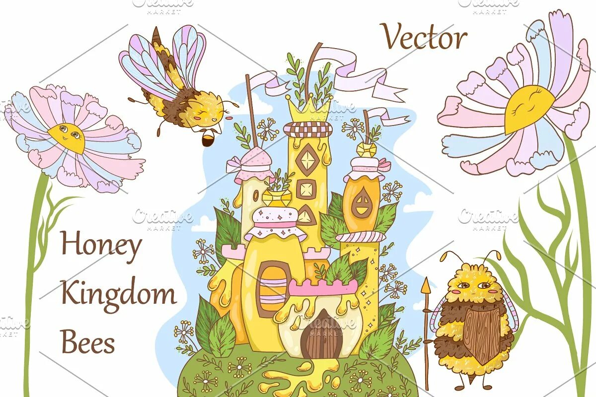 Клубничный мед. 2. Honey kingdom. Мед 250 грамм. Королевский мёд royal honey для мужчин.