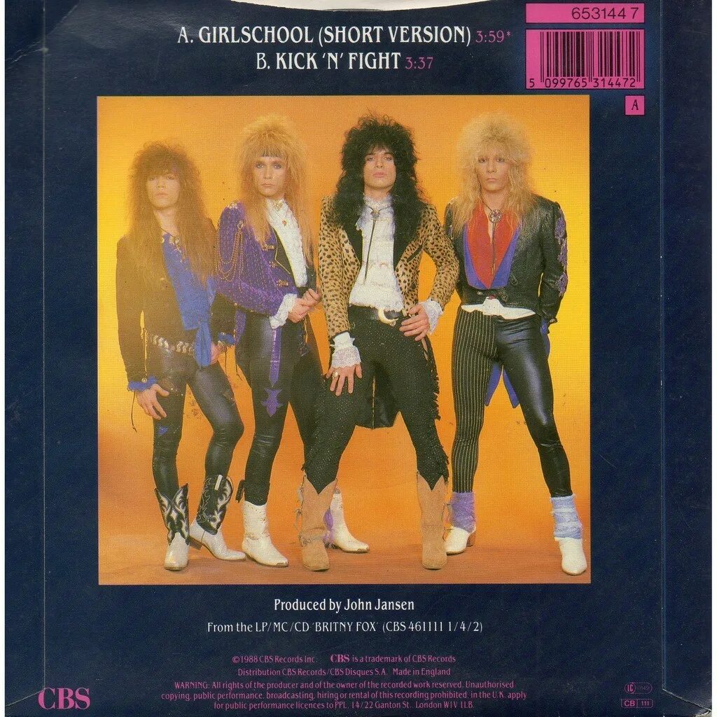 Britny Fox 1988. Girlschool Britny Fox. Britney Fox группа. Группа Girlschool.