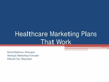 Healthcare Marketing Plan Examples - 8+ in PDF MS Word Google Docs Pages Example