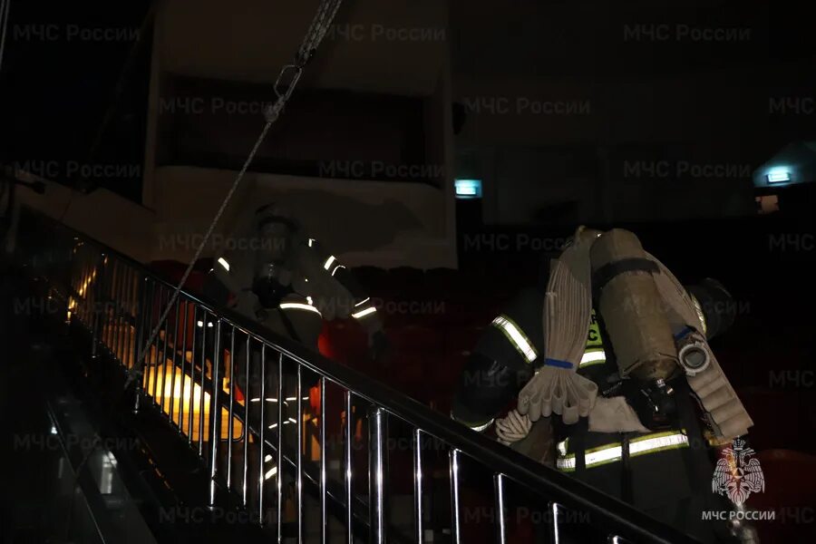 Горит цирк в ростове