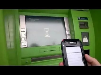 Снять деньги с банкомата nfc