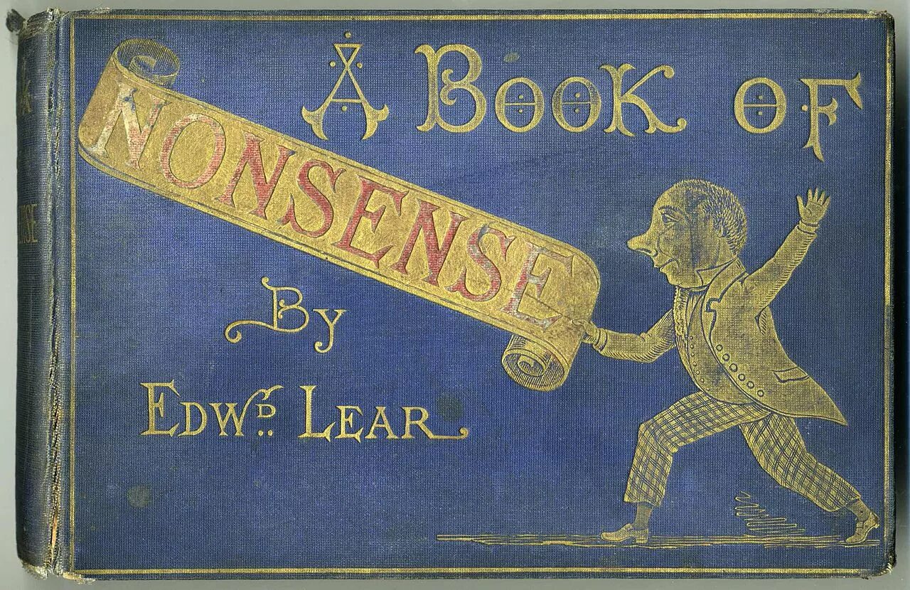 Же тем в оригинале. A book of nonsense by Edward Lear. Лимерики книга.