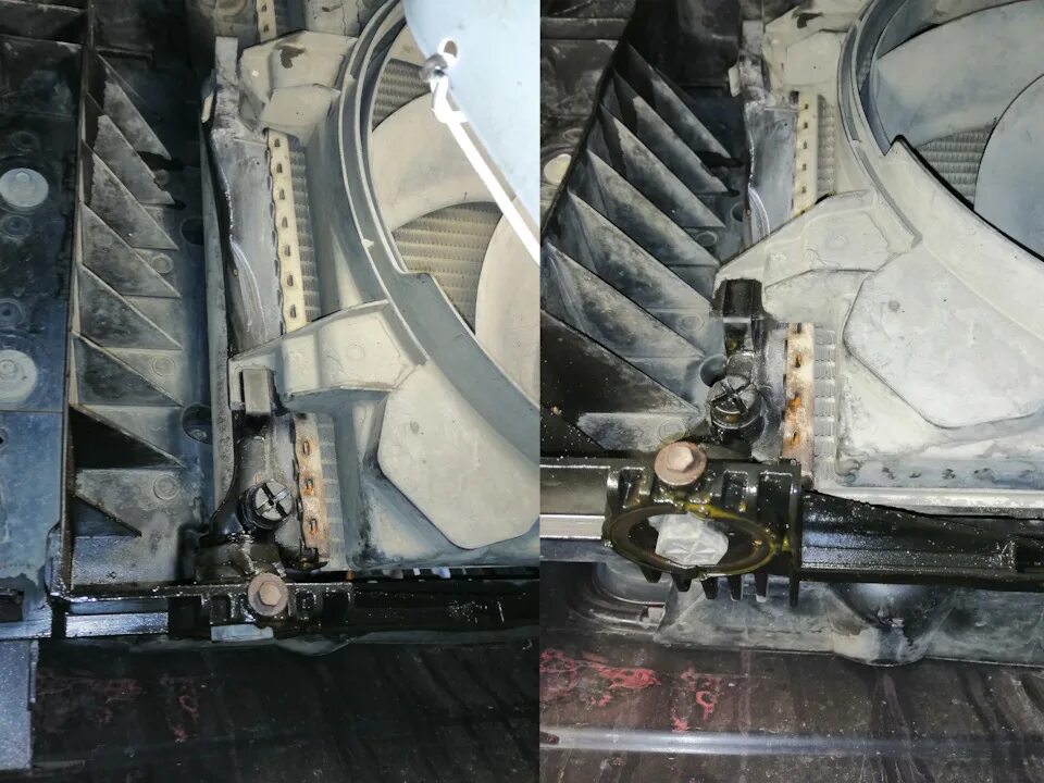 Как заменить радиатор форд фьюжн Replacing the cooling system radiator (Power unit / Lubrication and cooling syst