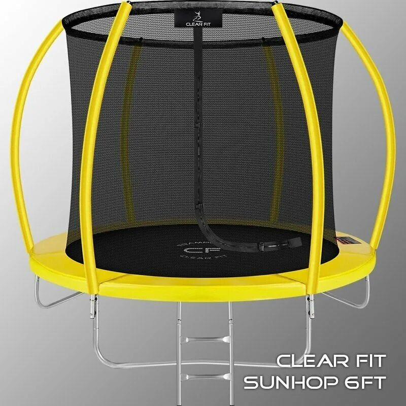 Батут clear fit. Каркасный батут Clear Fit SUNHOP 16ft. Перевернутый батут каркасный. Батуты в Екатеринбурге. Батут каркасный Clear Fit ORANGEHOP 14ft, диаметр 426 см, высота 266 см, до 200 кг.