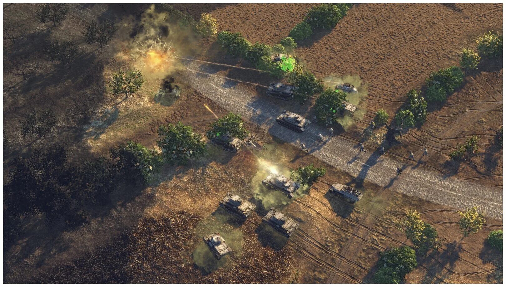 Садден страйк. Sudden Strike 4. Противостояние sudden Strike 4. Sudden Strike 4 Скриншоты. Игры стратегии сверху