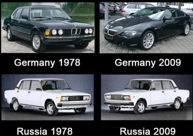 Как изменялась машина. Эволюция ВАЗ 2107 И БМВ. БМВ 7 И ВАЗ 2107. Эволюция отечественного автопрома. Эволюция русских машин.