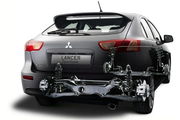 Mitsubishi Lancer x Sportback отбойник багажной двери. Задняя банка Лансер 10 Спортбэк. Запасное колесо ланцер 10 Спортбэк.