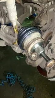 Замена пыльника наружного шруса опель