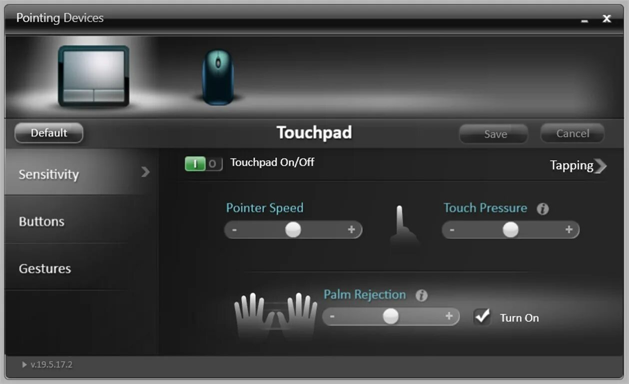 Alps pointing device