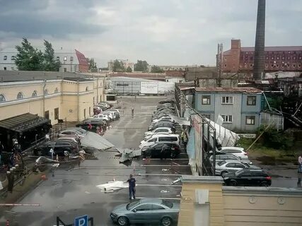 В петербурге был ураган