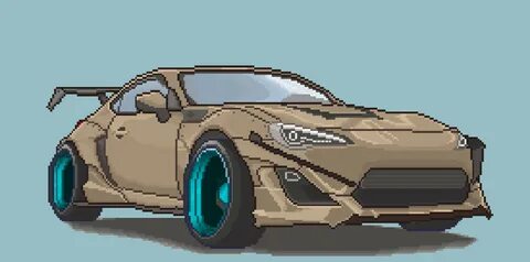 Машины в pixel car