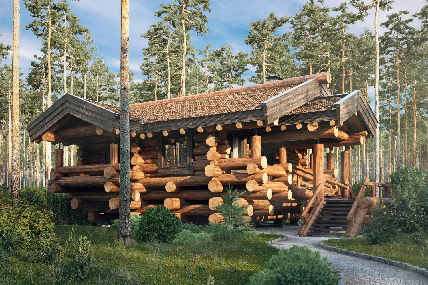 Another Stunning Colorado Mountain Log Home (With images) Log homes, Log home bu