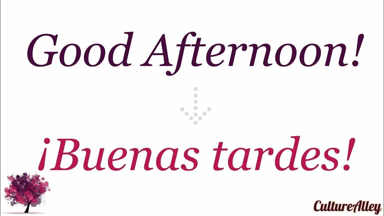 Good Spanish. On afternoon or in afternoon. In the afternoon photo PNG logo.