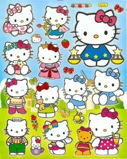 Много картинок hello kitty