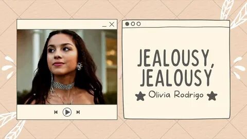 Jealousy jealousy olivia rodrigo текст