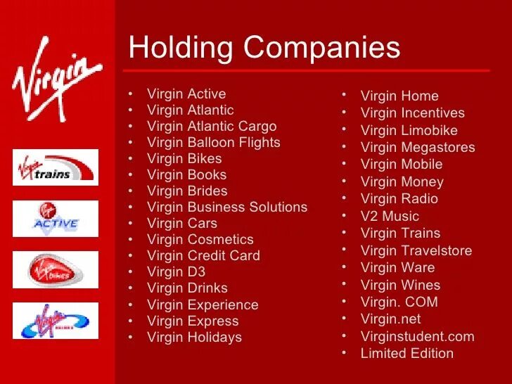 Компания Virgin. Корпорация Virgin. Бренда компании virgine. Virgin сколько компаний.