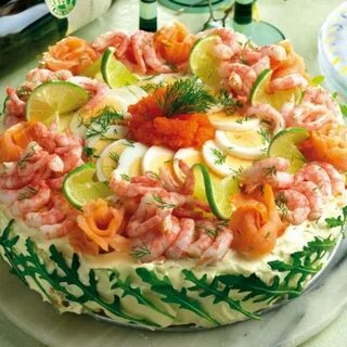 Рыбный тортик