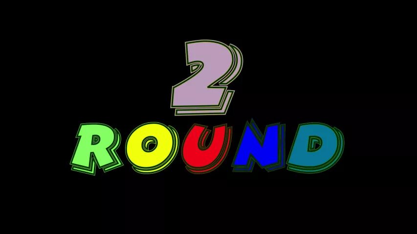 Round 2 2 live. Round 2. Round 2 футаж. Надпись раунд 2. Надпись Round two на прозрачном фоне.