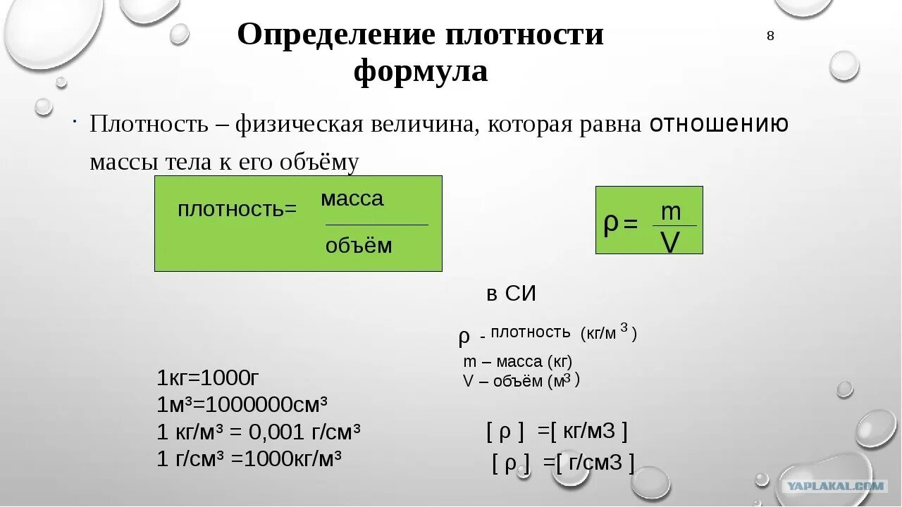 Плотный расчет. Формула определения плотности. Формула расчета плотности жидкости. Формула для определения плотности вещества. Формула расчета плотности тела.