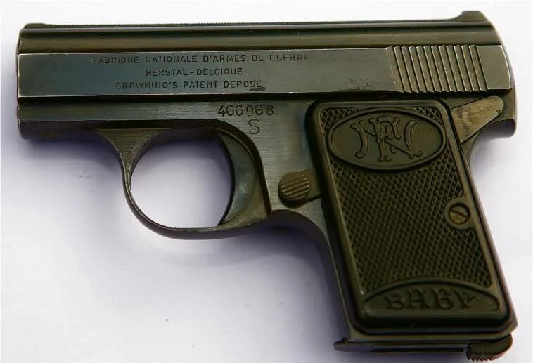 Baby browning. Browning 1906 бэби. Browning FN 1900. Браунинг Герсталь. FN Browning 1906.