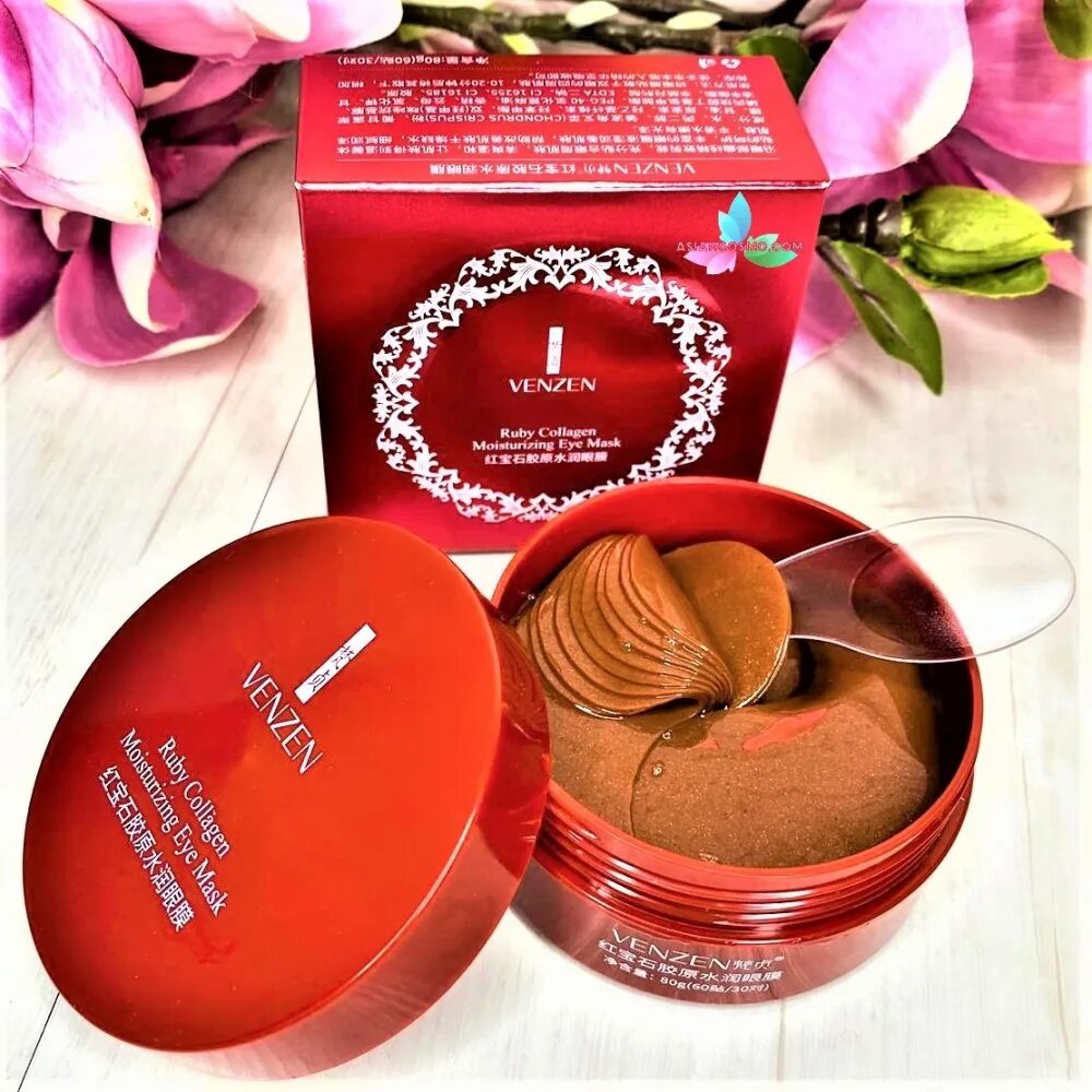 Патчи для глаз bejewel ruby. Патчи collagen moisturizing eye mask. патчи venzen eye mask. патчи venzen ruby collagen. venzen гидрогелевые патчи под глаза venzen ruby collagen.
