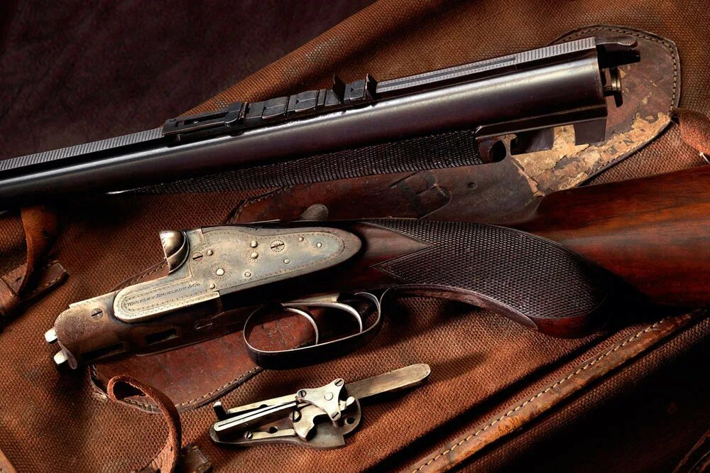 Оружия красноярский край. Ружья Westley Richards. Westley Richards Farquharson. Westley Richards Double Rifle. Охотничье ружье.