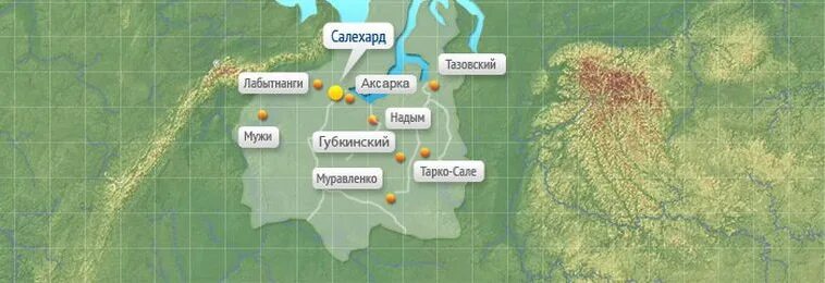 Лабытнанги на карте россии. Салехард на карте. Салехард на карте России. Салехард на карте России с городами.