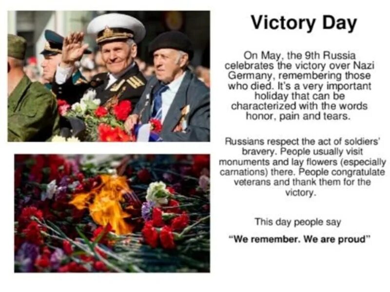 В каких странах празднуют 9 мая. День Победы на англ. Victory Day – день Победы. День Победы English. Девятое мая на английском.