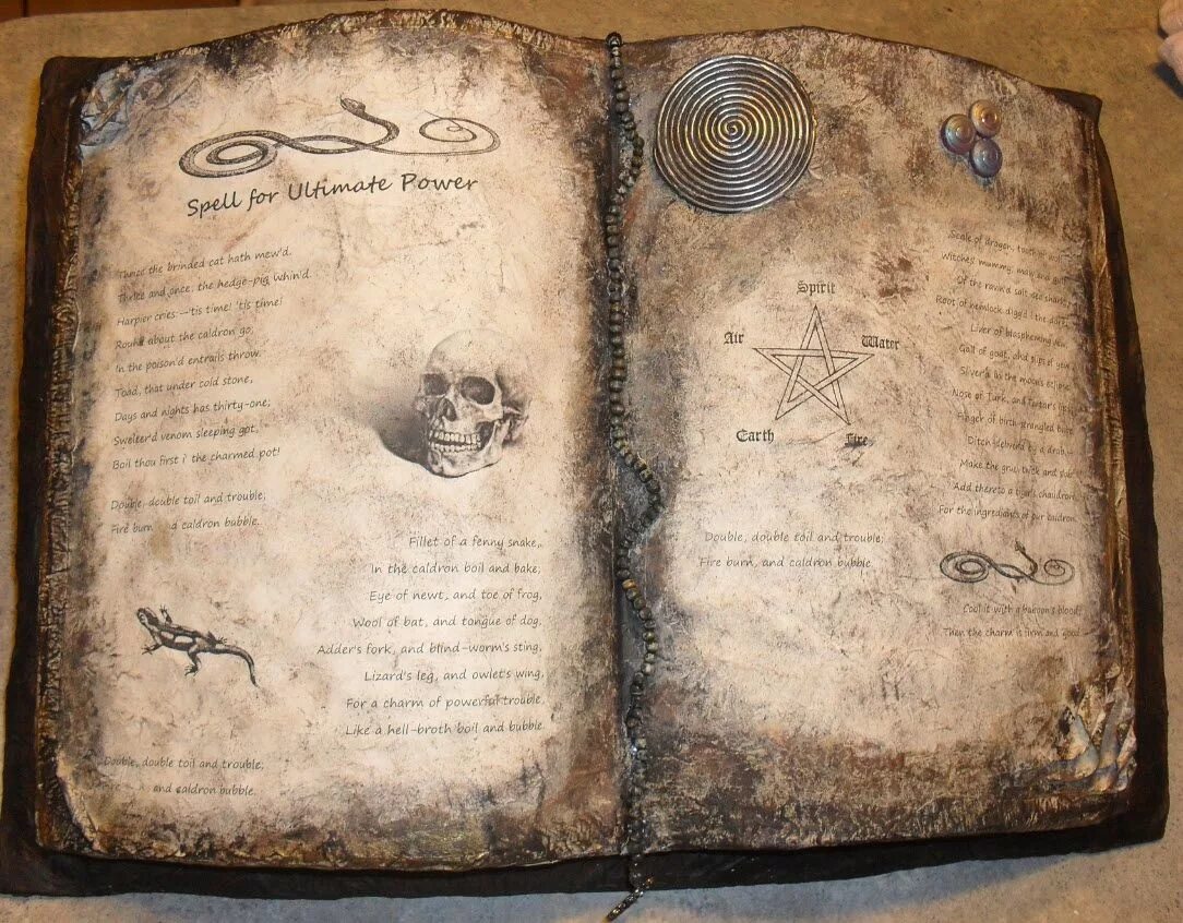 Страницы волшебной книги