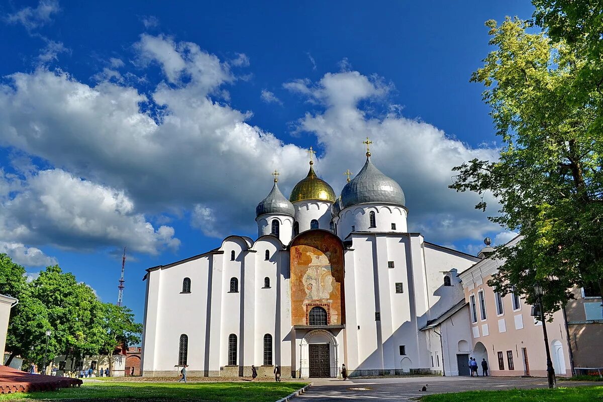 Великий новгород тюмень. Храм Святой Софии в Новгороде.