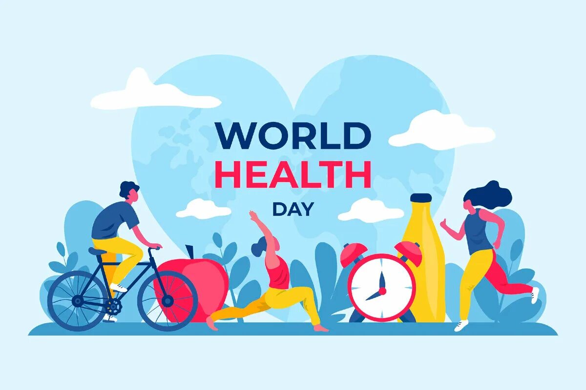 Всемирный день здоровья апрель 2024 год. Всемирный день здоровья фон. Всемирный день здоровья картинки. Всемирный день здоровья 2023. Health Day 7 April.