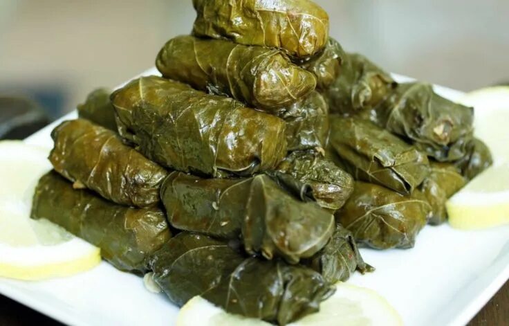 ДОЛМА из Виноградных Листьев Очень Красивое и Вкусное Блюдо / Голубцы из Баранин