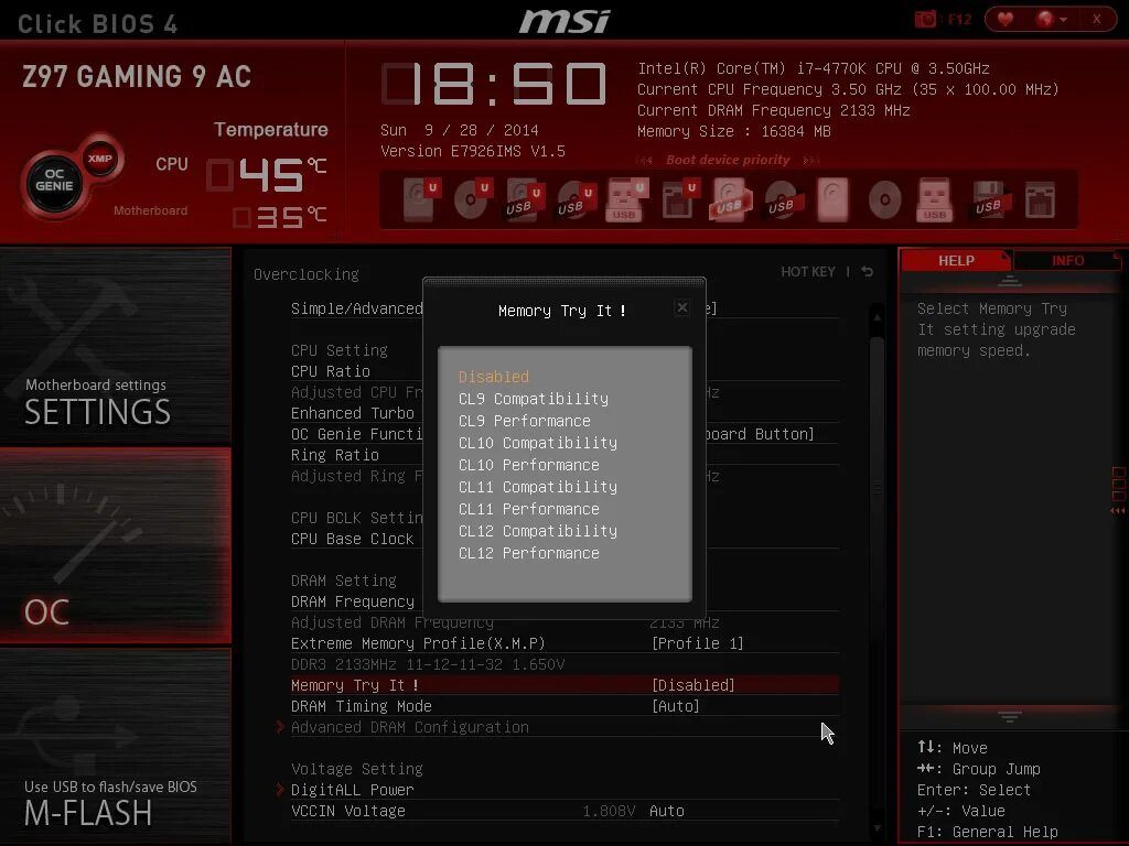 Memory try it. Bios 4. memory try it msi что это. msi click bios 5 разгон по шине. cpu sa voltage msi.