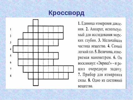 Озорник кроссворд