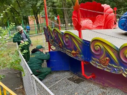 Парк белинского новый аттракцион