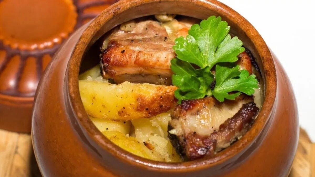 Кухня наизнанку горшочки
