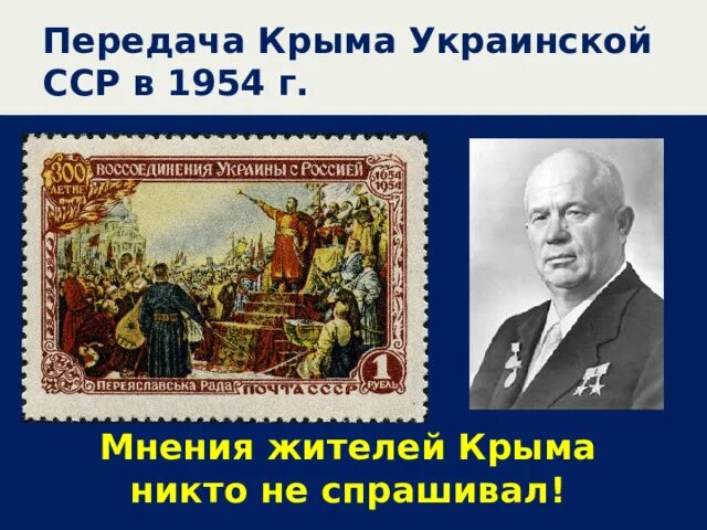 Почему передали крым. Передача Крыма. Передача Крыма Украине в 1954. Передача Крыма украинской ССР В 1954 Г.. Передача Крыма Хрущевым в 1954.